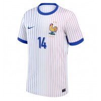 Camiseta Francia Adrien Rabiot #14 Segunda Equipación Replica Eurocopa 2024 mangas cortas